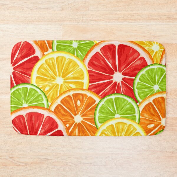 Item preview, Citrus Fruit Pattern 1 designed and sold by cuteCREEPshop.