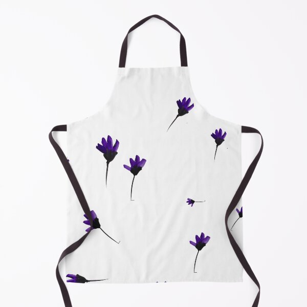 Item preview, Tejon Blue Flower Watercolor Pattern by Kobeh Alaska designed and sold by Kobeh.