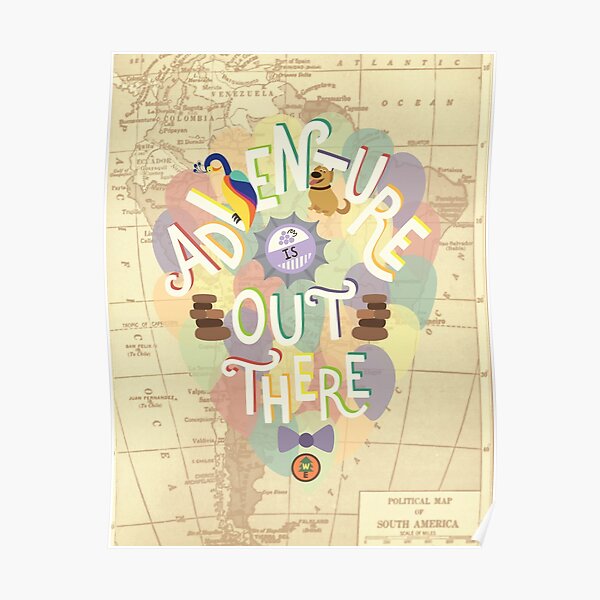 Up - Adventure is Out There Poster