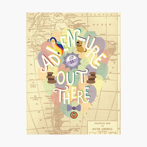Up - Adventure is Out There Photographic Print