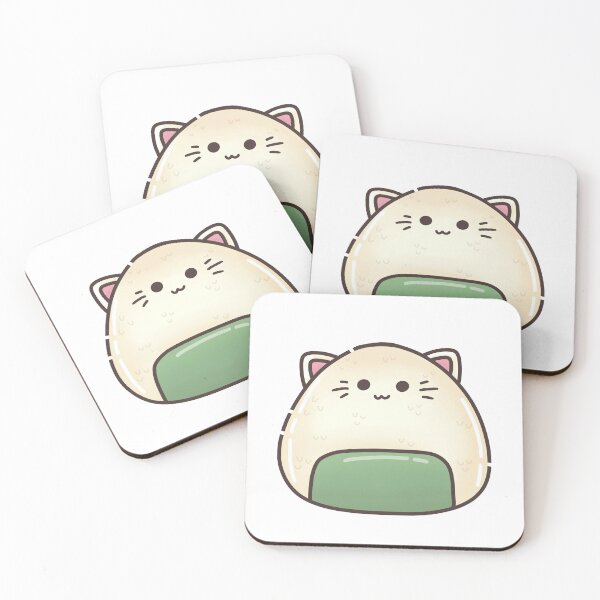 Item preview, Rice ball (Onigiri) Cat Foodie designed and sold by akaimochi.
