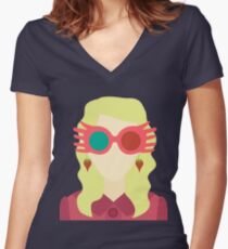 Luna Lovegood Women's Fitted V-Neck T-Shirt