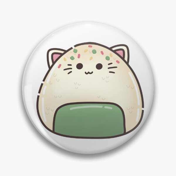 Item preview, Rice ball with Sprinkles (Onigiri with Furikake) Cat Foodie designed and sold by akaimochi.