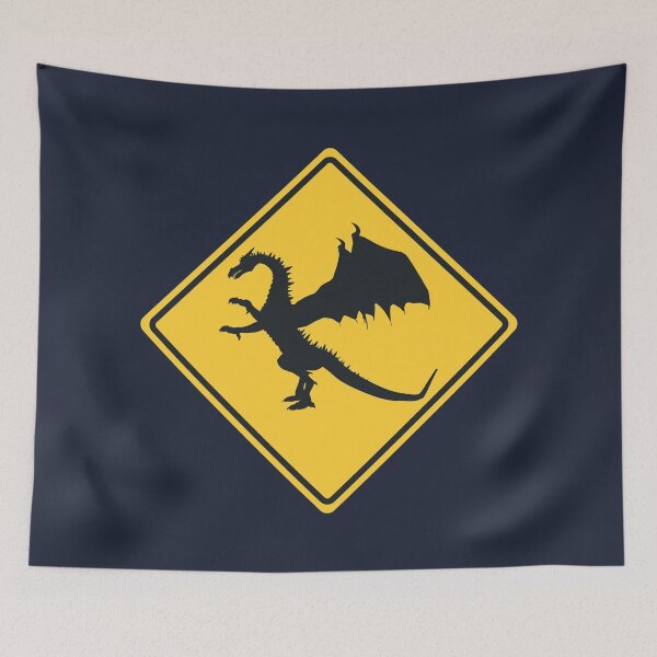 Item preview, Watch Out for Dragons! designed and sold by urbnbodga.