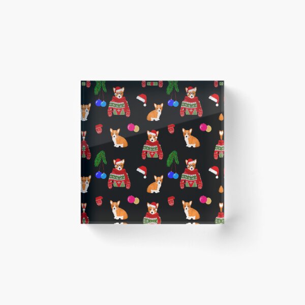 Item preview,  Christmas,festive puppies pattern  designed and sold by MariaMarinova.