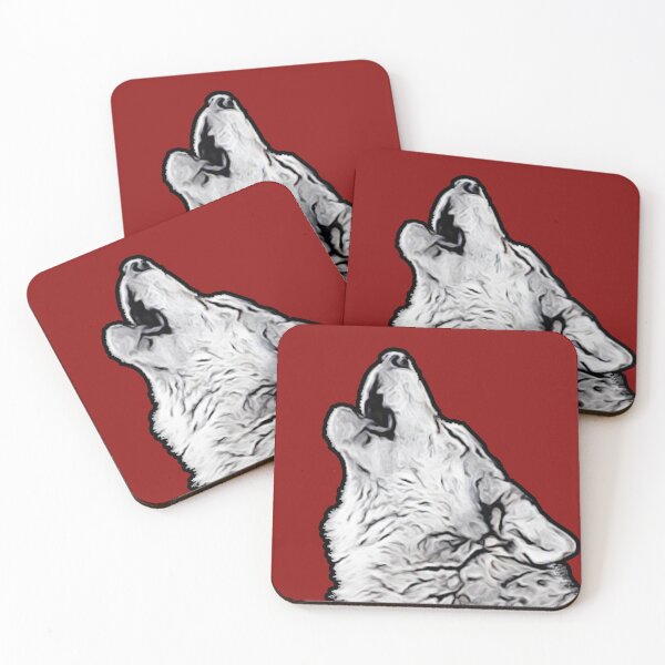 Item preview, Grey Wolf howling, inspired by film Greyhound designed and sold by Matthew Gosling.