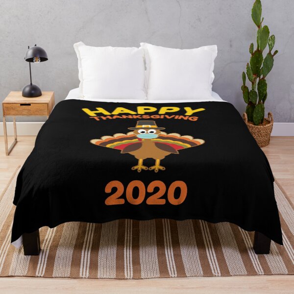 Item preview, Happy Thanksgiving 2020 Turkey with Face Mask designed and sold by EstelleStar.