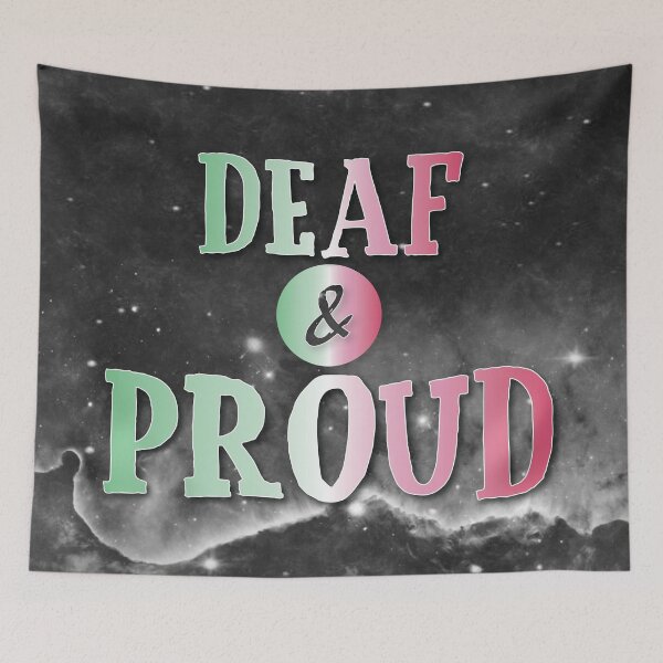 Item preview, Abrosexual: Deaf and Proud designed and sold by PrettySickArt.
