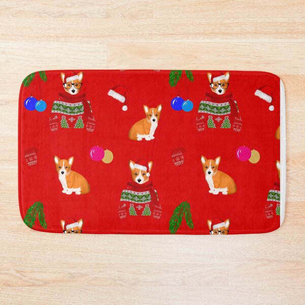 Item preview, Christmas,festive puppies pattern  designed and sold by MariaMarinova.