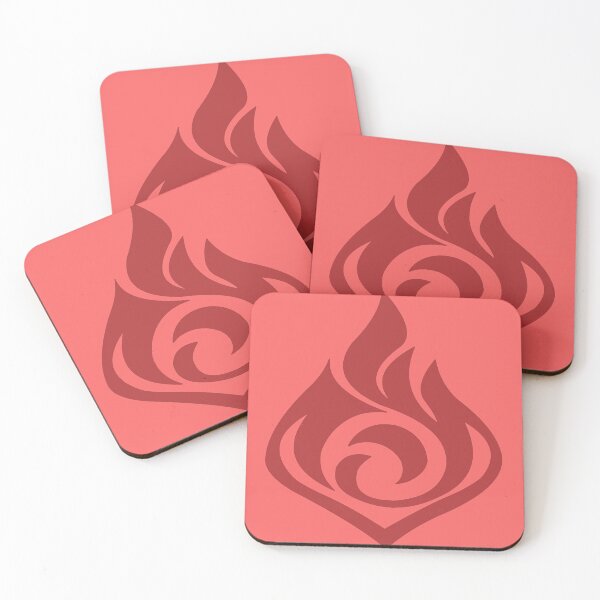 Item preview, Elemento Pyro de impacto Genshin designed and sold by chaiimu.