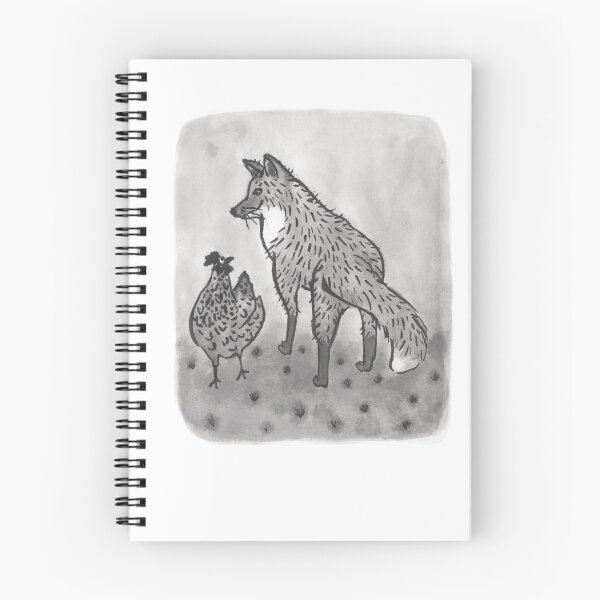 Item preview, A Fox and A Chicken designed and sold by Klasha Fernandes.