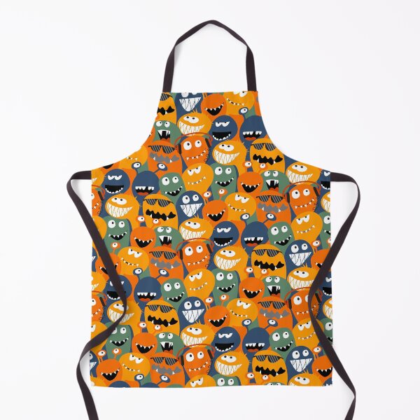 Item preview, monster fun - orange, green, blue designed and sold by kobyakov.