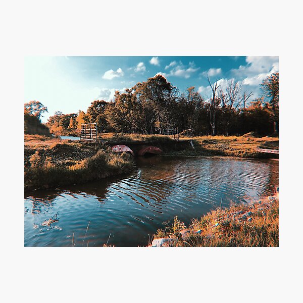 Abandoned Water Junction Photographic Print