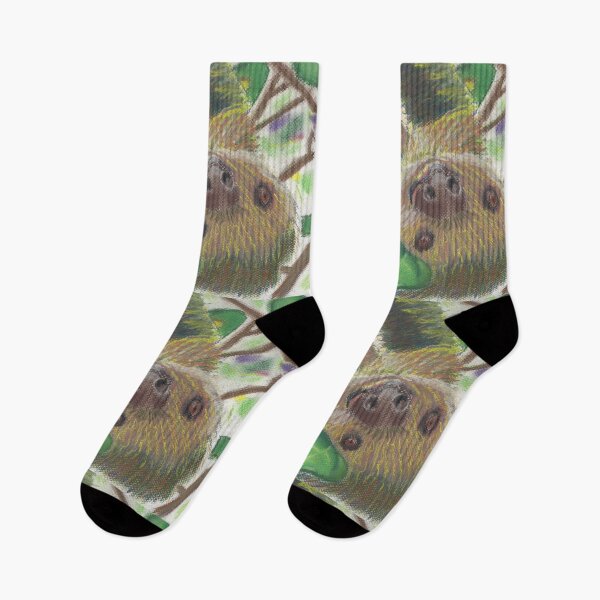 Item preview, Suzie Sloth an Upside Down Happy Pilosa just Hanging Around designed and sold by AliCatOriginals.