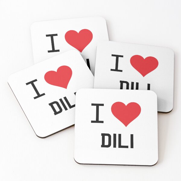 Item preview, I Love Dili designed and sold by mugify.