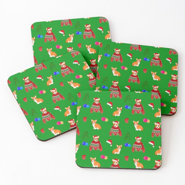 Item preview, Christmas,festive puppies pattern  designed and sold by MariaMarinova.