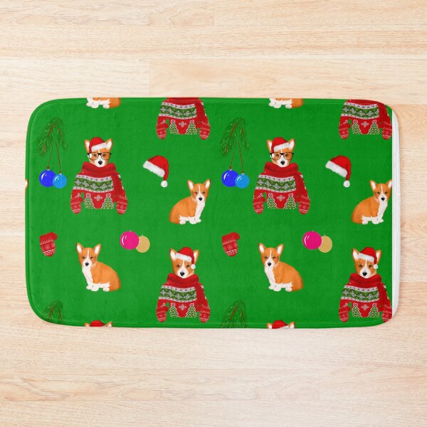Item preview, Christmas,festive puppies pattern  designed and sold by MariaMarinova.