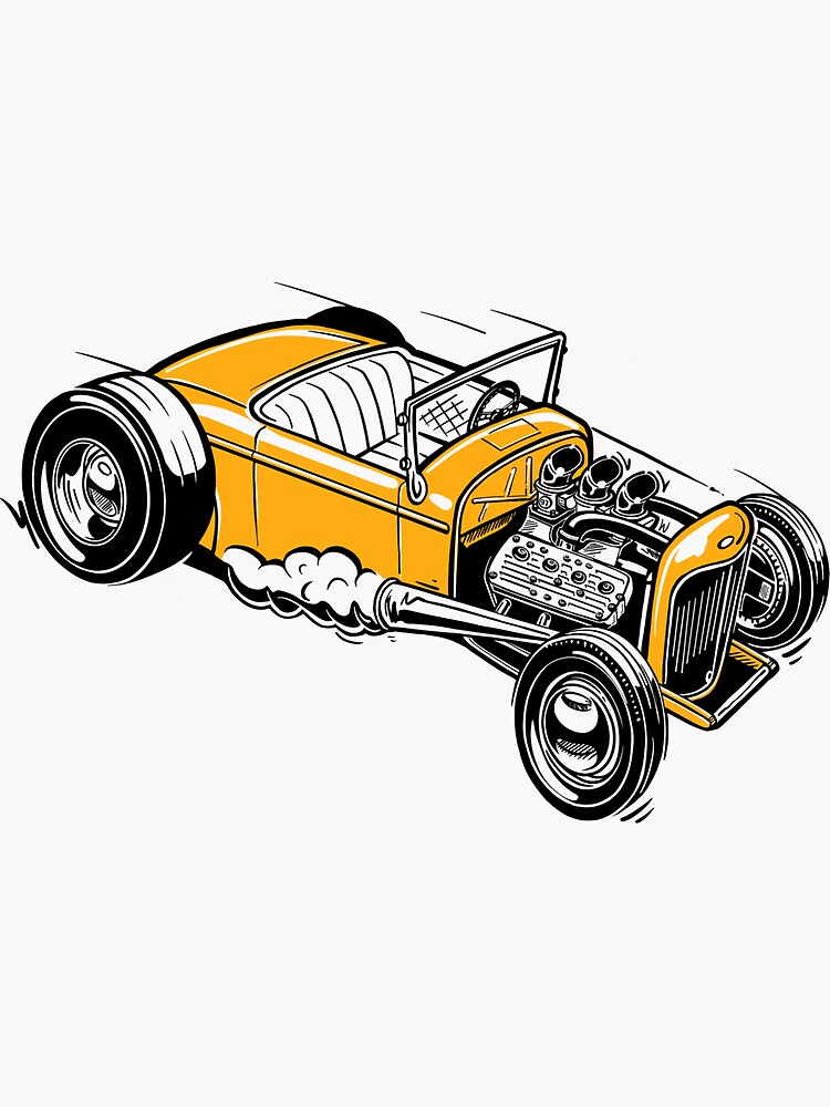 model-a-hot-rod-sticker-for-sale-by-walts-speedshop-redbubble