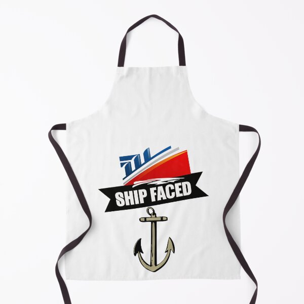 Item preview, Funny Ship Faced Booze Cruise Boating Nautical Pun designed and sold by perfectpresents.