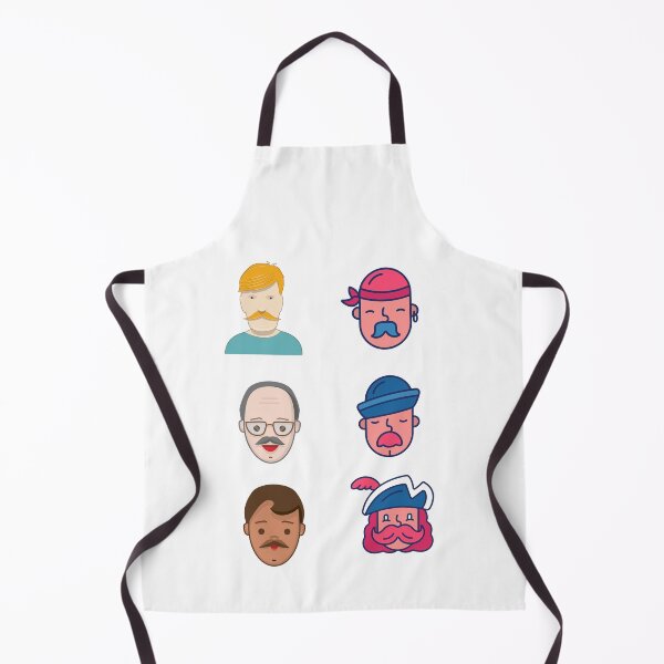Item preview, Man Faces With Moustache designed and sold by teledesign.