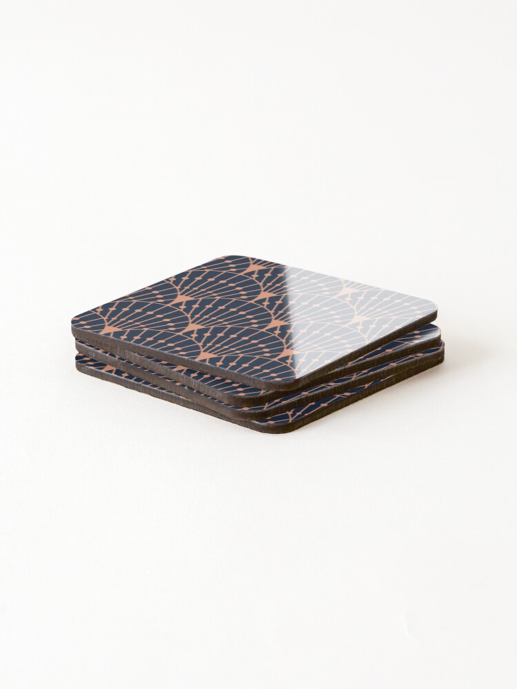 Thumbnail 4 of 5, Coasters (Set of 4), Designer Vibrant Colour Pattern designed and sold by Rcasadesign.