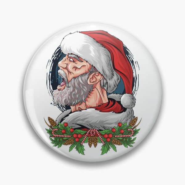 Item preview, Screaming Santa designed and sold by ecdato.