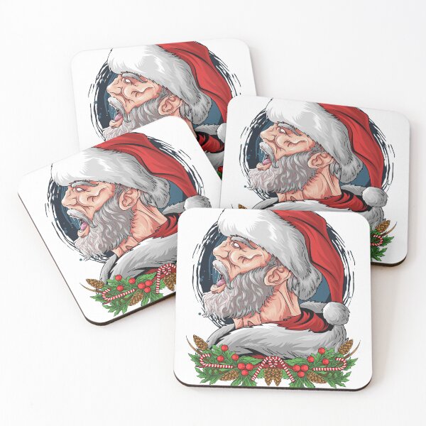 Item preview, Screaming Santa designed and sold by ecdato.