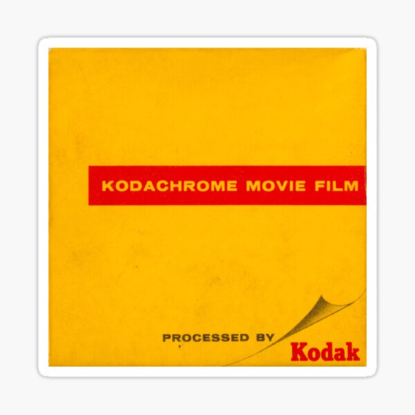 Artikel-Vorschau von KODACHROME FILMFILM, designt und verkauft von NitrateNerd.