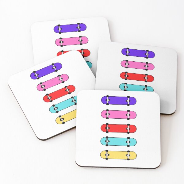 Item preview, Colorful Skateboards designed and sold by Six Deers.