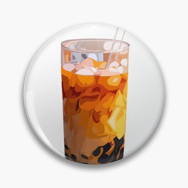 Item preview, Thai Tea Boba Sticker designed and sold by claire-jean.