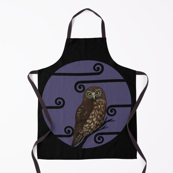 Item preview, Morepork Koru designed and sold by Mayakiwi.