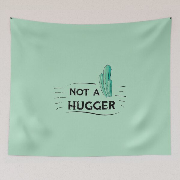 Item preview, not a hugger cactus funny tee for women anti social anxiety hug cactus designed and sold by teesBYAlioui.