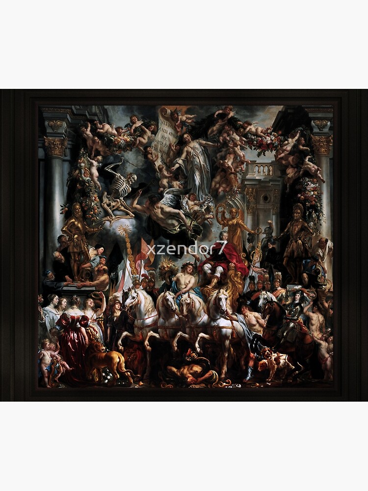 The Triumph of Frederik Hendrik, Prince of Orange by Jacob Jordaens I Classical  Fine Art Old Masters Reproduction Tapestry for Sale by xzendor7
