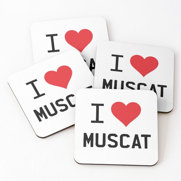 Item preview, I Love Muscat designed and sold by mugify.