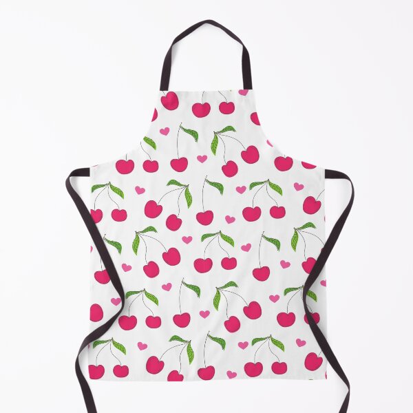 Item preview, Cherries & Hearts Pattern designed and sold by cuteCREEPshop.
