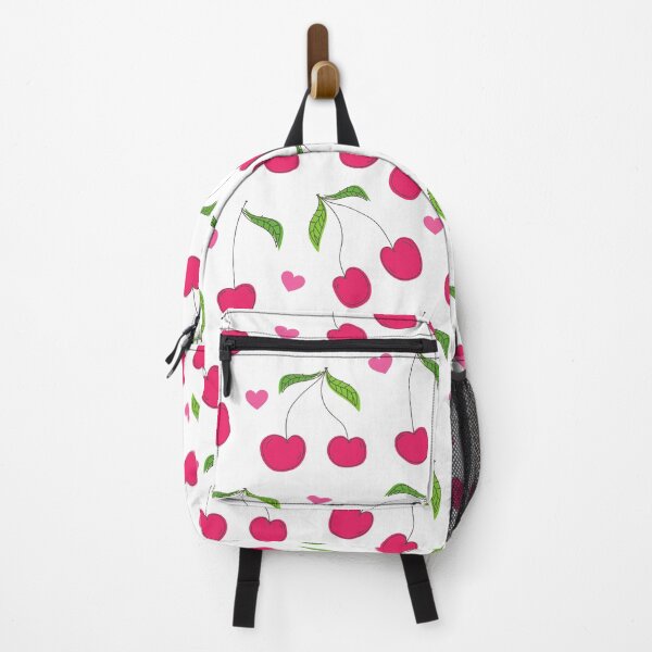 Item preview, Cherries & Hearts Pattern designed and sold by cuteCREEPshop.