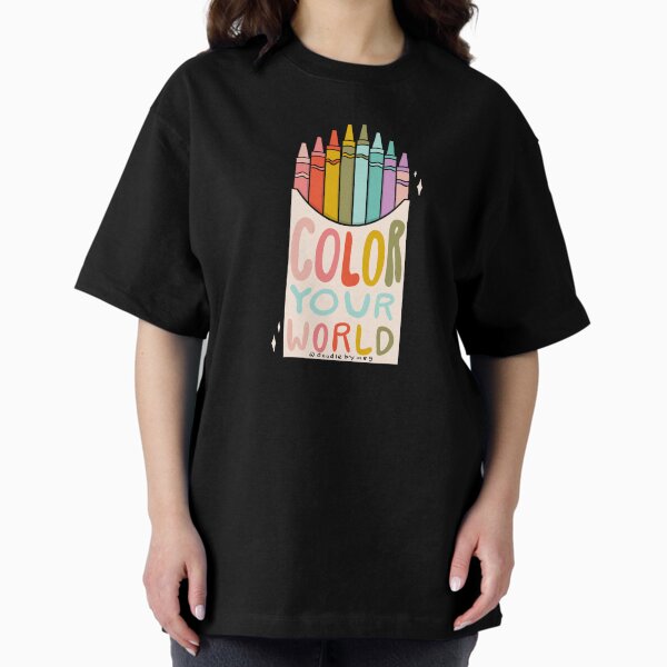Aperçu de l'œuvre Colorez votre monde créée et vendue par doodlebymeg.