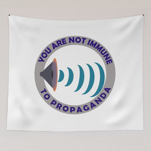 Item preview, you are not immune to propaganda designed and sold by fash-t-shirt.