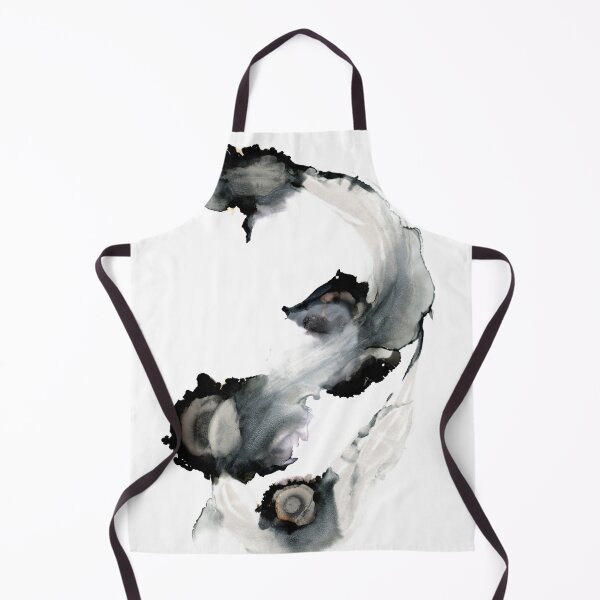 Item preview, Synergy 1 Monochrome Abstract Alcohol Ink Painting designed and sold by nancyjcreates.