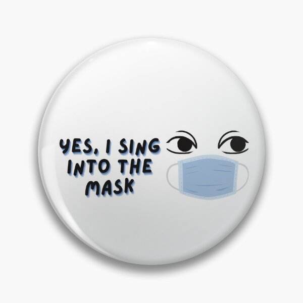 Item preview, Yes, I sing into the mask designed and sold by What is Opera,  Anyway?.