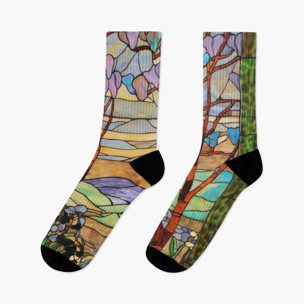Item preview, Louis Comfort Tiffany - Stained glass 8.  Magnolia designed and sold by Alexandra Dahl.