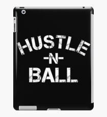 Hustle n Ball - White iPad Case/Skin