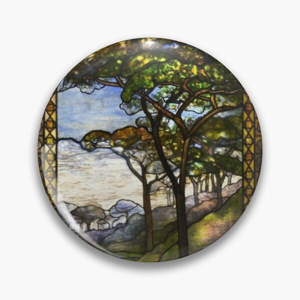 Item preview, Louis Comfort Tiffany - Stained glass 15. Window 1895 designed and sold by Alexandra Dahl.