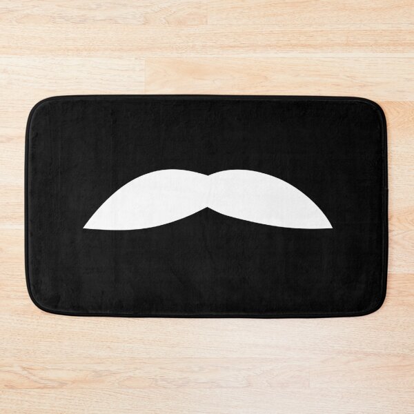 Item preview, White Mustache, International Movember Day 2020 designed and sold by FreshPrintini.