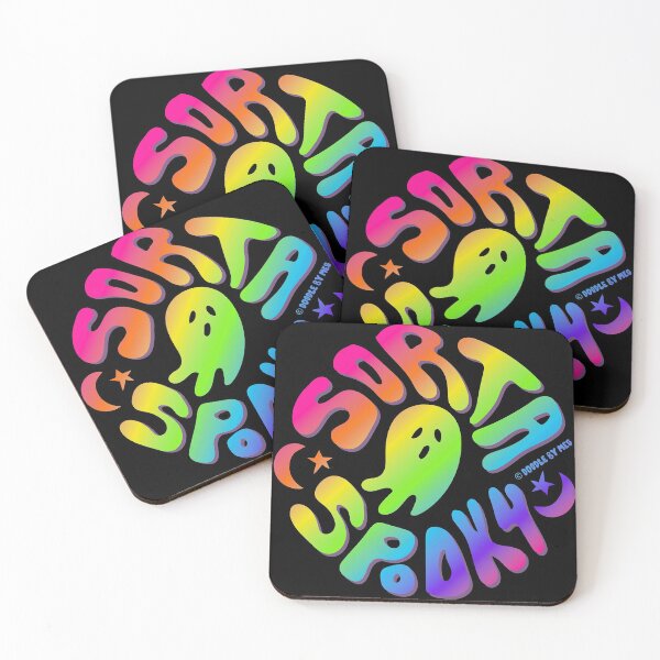 Item preview, Rainbow Sorta Spooky © designed and sold by doodlebymeg.