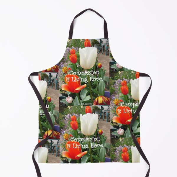 Item preview, Tulip Flowers Compassion is Living Love quote - Inspirational Quotes designed and sold by Sarah  Rajkotwala.