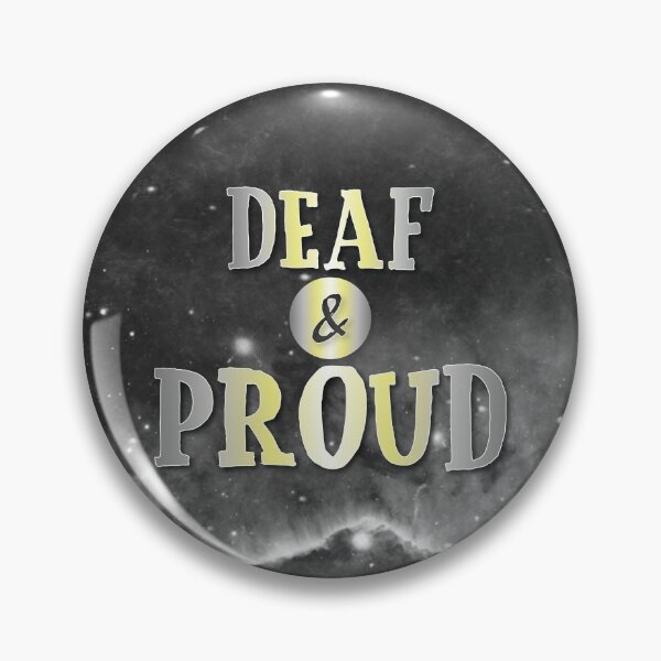 Item preview, Demigender: Deaf and Proud designed and sold by PrettySickArt.