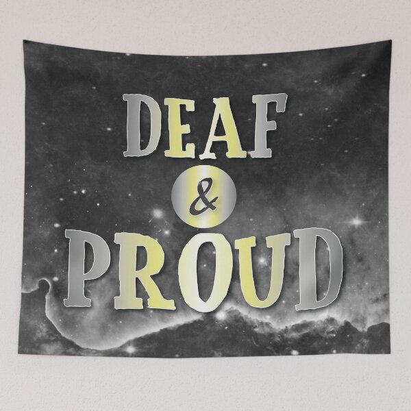 Item preview, Demigender: Deaf and Proud designed and sold by PrettySickArt.