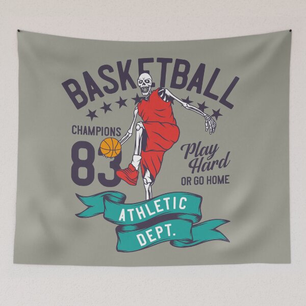 Item preview,  Basketball champions 83 play hard or go home athletic dept. |Basketball| designed and sold by walidsam07.