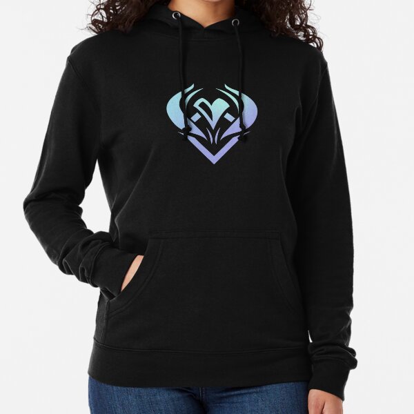 Ahri KDA Logo Leichter Hoodie